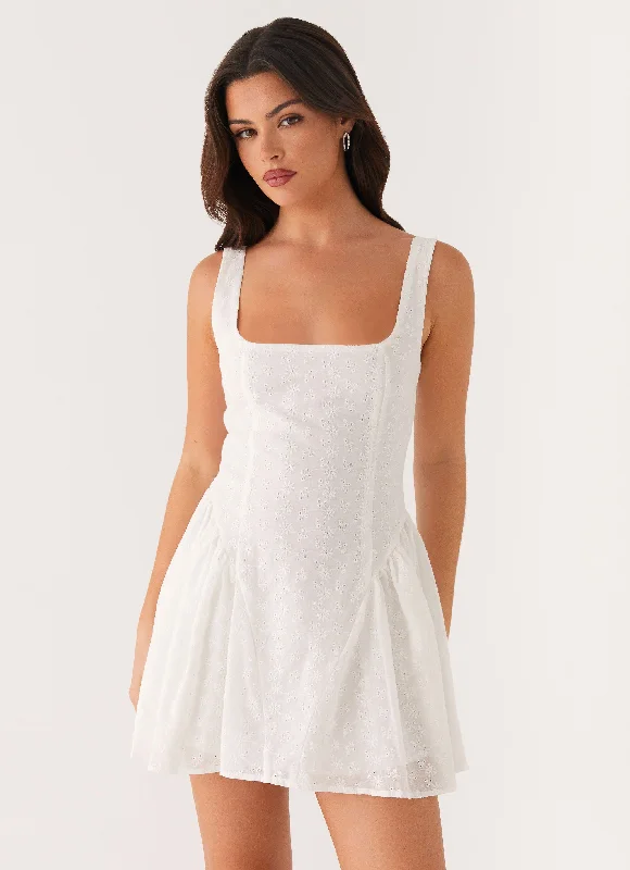 Alyssa Mini Dress - White