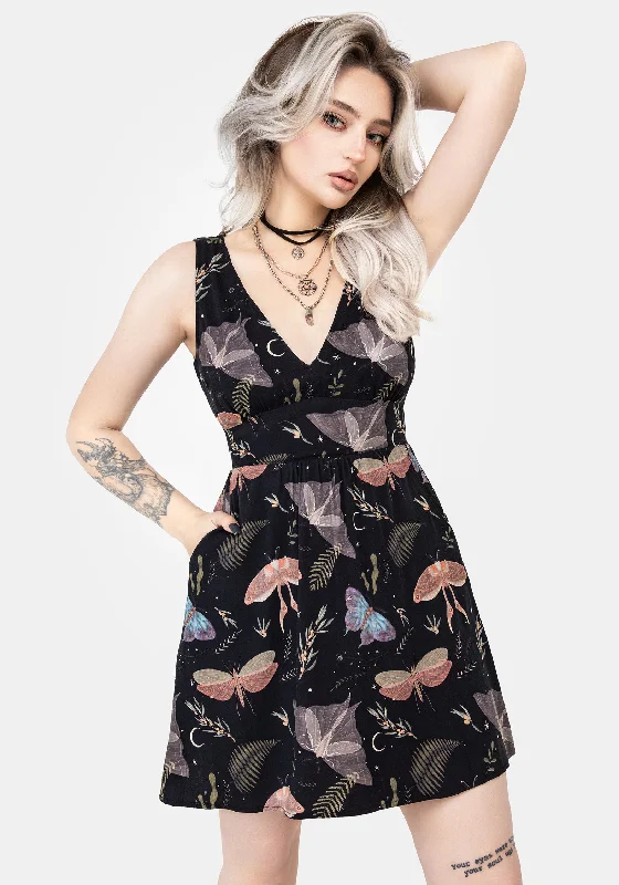 Nightmoth Corset Mini Dress