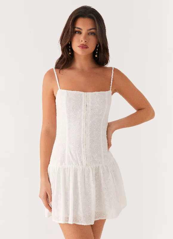 Palm Springs Mini Dress - White