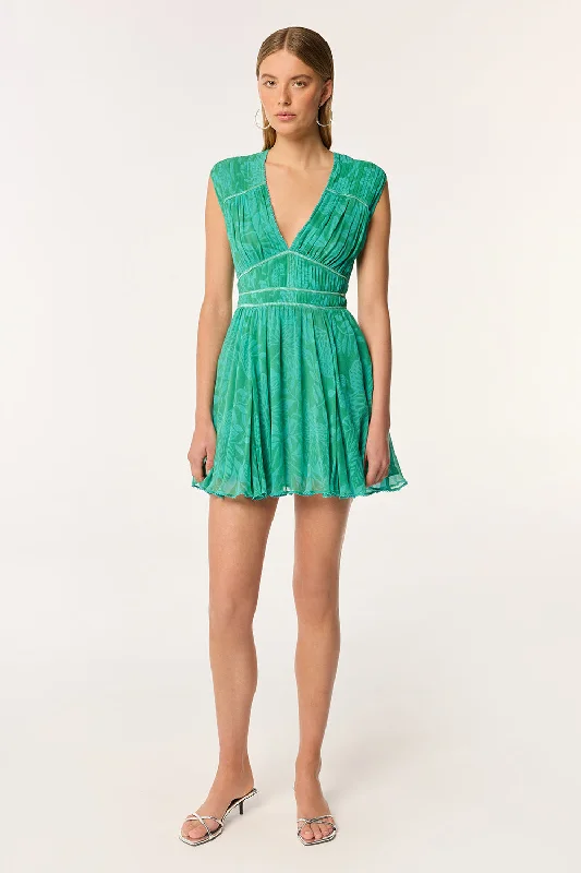 Mini Dress Ciao - Mint Macro Stelis