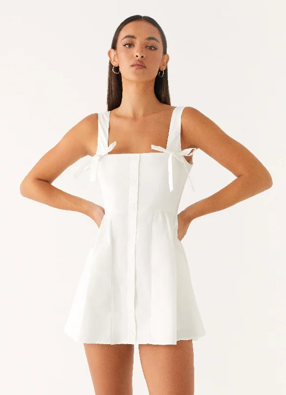 Unconditional Mini Dress - White