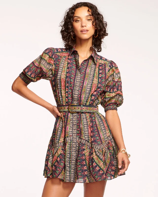 Abilene Puff Sleeve Mini Dress