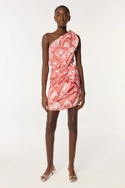 Mini Dress Celie - Pink Himba