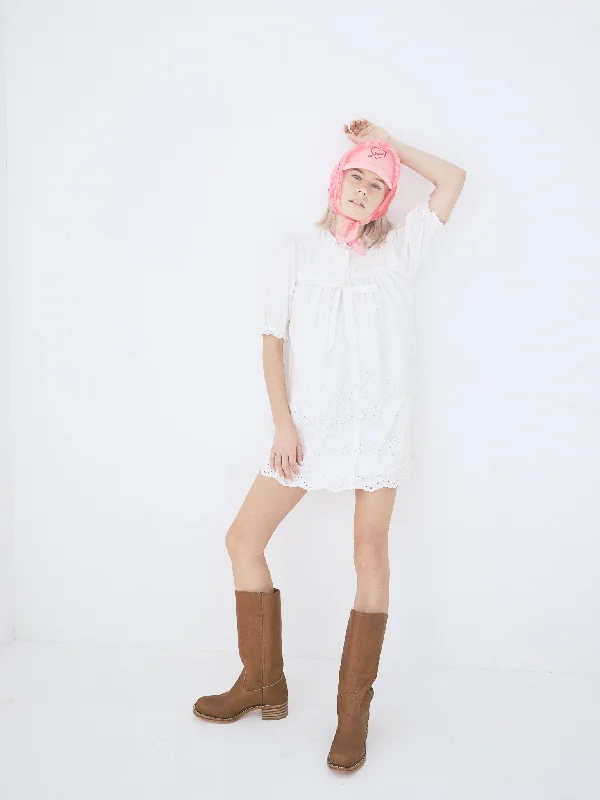 Winnie Mini Dress - White