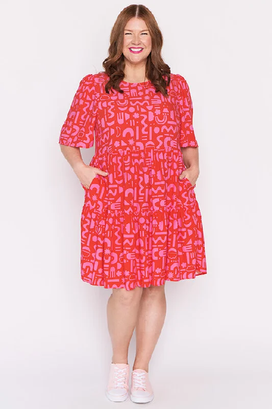 Izzie Candy Apple Dress