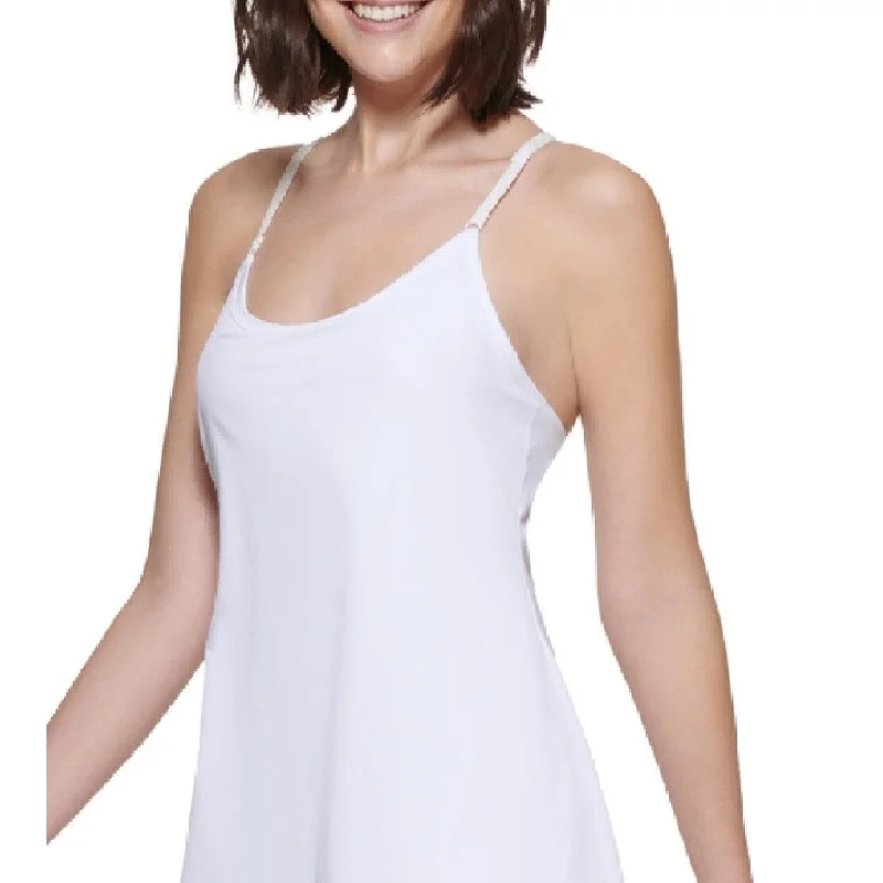 Calvin Klein Women's Pickleball Exercise Dress White Size X-Small