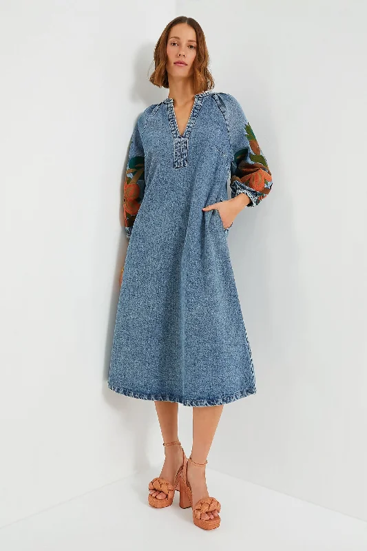 Blue Denim Cathleen Dress