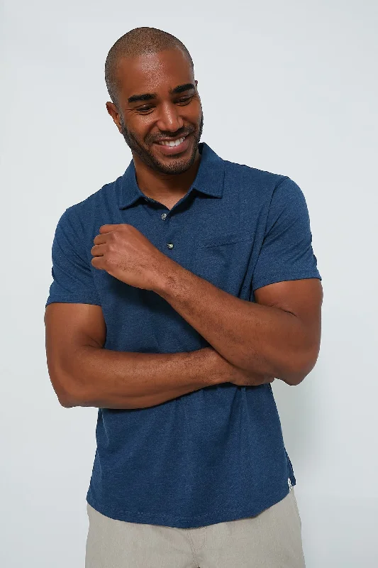 Dark Denim Atlantic Polo