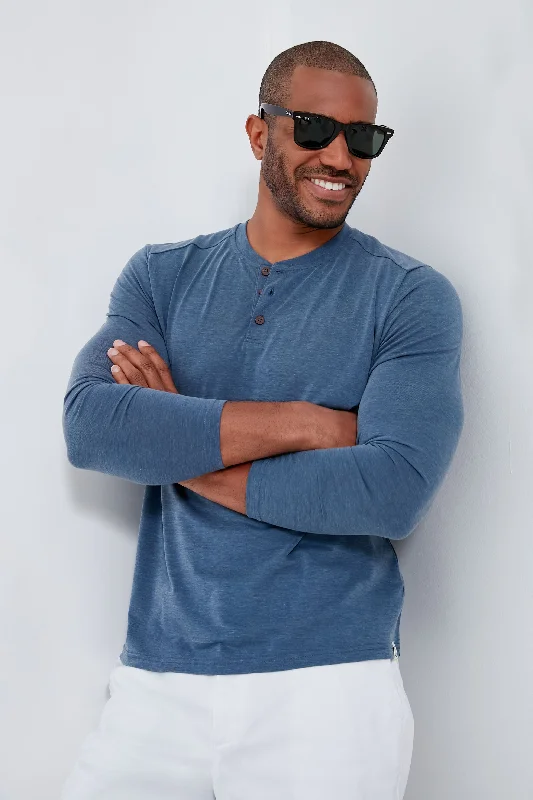 Dark Denim SeaBreeze Henley