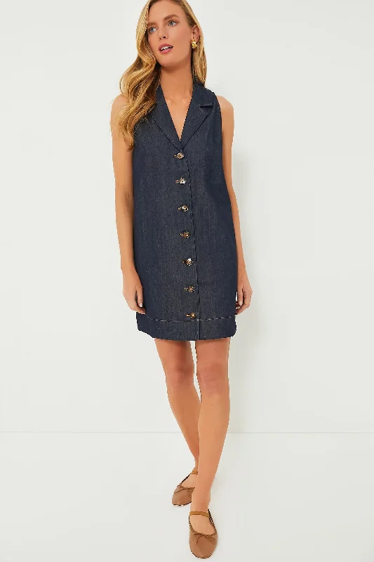 Denim Sleeveless Micah Dress