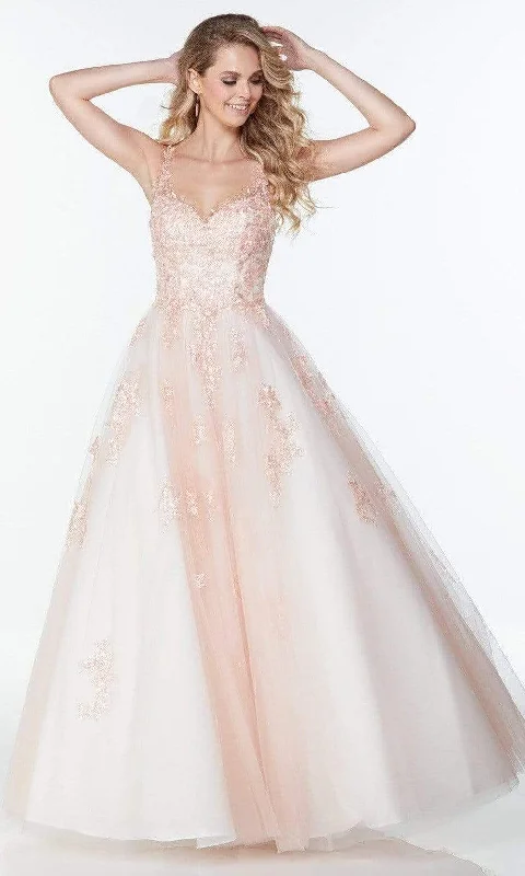 Alyce Paris - 61079 Lace Ornate Sweetheart Gown