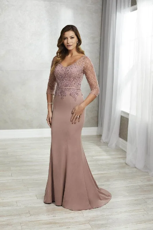 Christina Wu Elegance 17933 - Beaded Trumpet Evening Gown