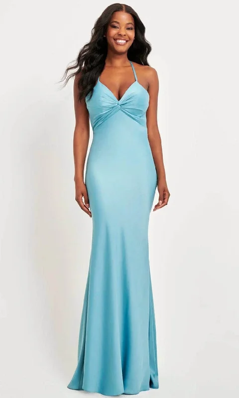 Faviana 11066 - Twist Front Prom Gown