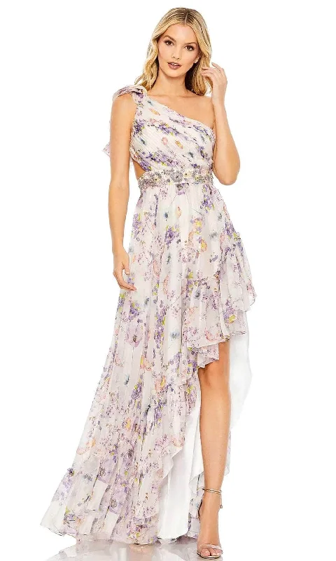 Ieena Duggal 67969 - Floral High-Low Formal Dress