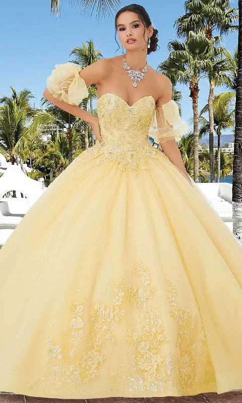 Mori Lee 89354 - Appliqued Sweetheart Quinceañera Dress