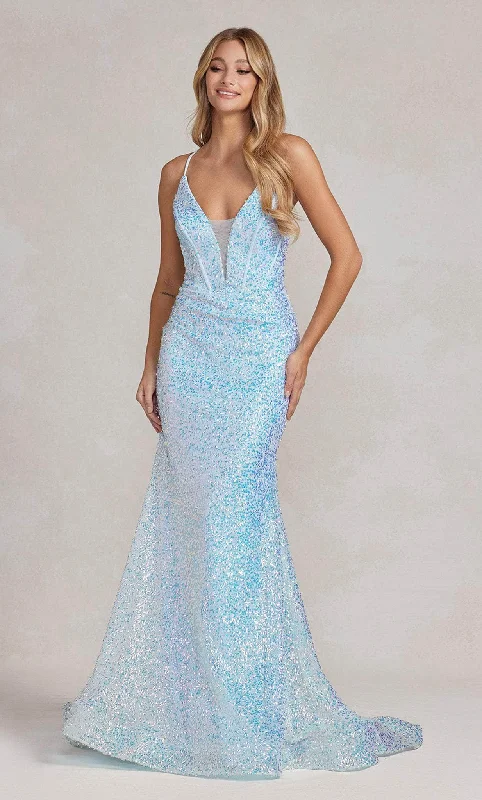 Nox Anabel C1094 - Sequin Mermaid Prom Dress